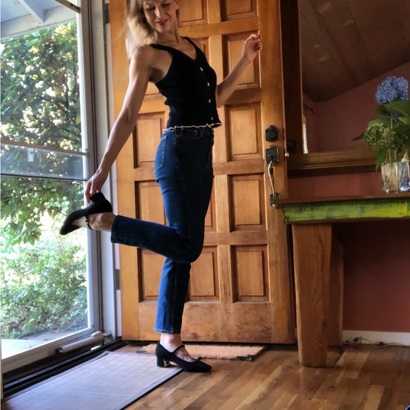 & Other Stories Paris Atelier High Rise Jeans Sz 28 (fits like 27) - Picture 2 of 11